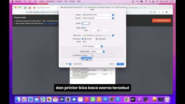 Tutorial Mac OS Install Driver, Tampil Logo, Atur Kehitaman . Printer BP-TD110 Series | BPVID#246 смотреть онлайн