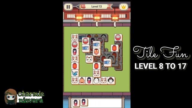 Tile Fun - Part 2: Level 8 to 17 Gameplay Walkthrough (iOS & Android) смотреть онлайн