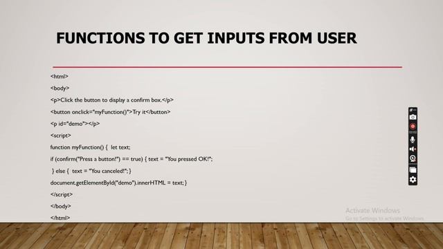 Windows confirm | Software Development Practices | Ms. Swetha. S | Assistant Professor, CSE смотреть онлайн