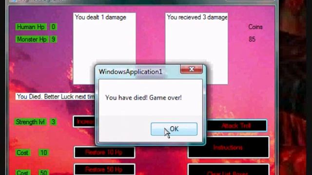 My Windows Visual Basic Game смотреть онлайн