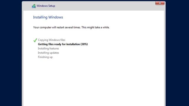 Installing Windows Server 2016 смотреть онлайн