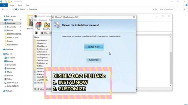 Cara Install Microsoft Office 2007 смотреть онлайн