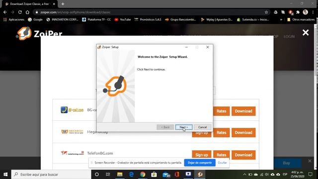 Descarga, instalación, registro y funcionamiento del softphone Zoiper смотреть онлайн