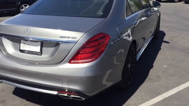 2015 S63 AMG® video walk around смотреть онлайн