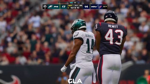 Texans vs. Eagles | Stefon Diggs, Cj Stroud, Saquon Barkley | 2024 - 2025 Rosters | Madden 24 PS5 смотреть онлайн