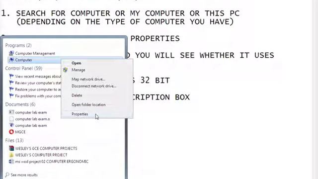 HOW TO KNOW WHETHER YOUR PC USES 32 BIT (X86) OR 64 BITS (X64) смотреть онлайн