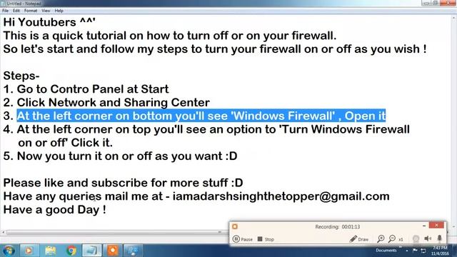 how to turn windows firewall off смотреть онлайн