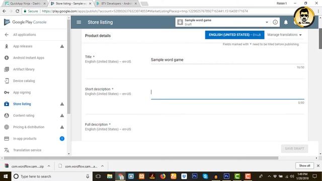 How to Publish Android App or Game on Google Play Store - Part 4 - Urdu & Hindi смотреть онлайн