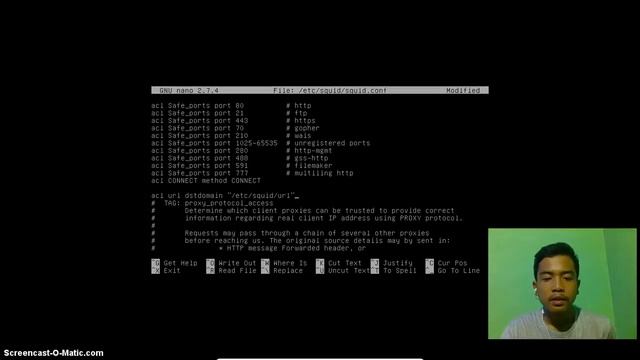 Proxy Server Debian 9 смотреть онлайн