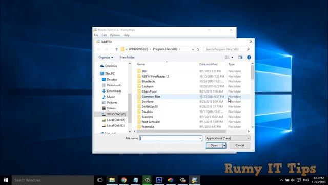 Allow a standard user to run a program with admin rights in Windows 10 смотреть онлайн