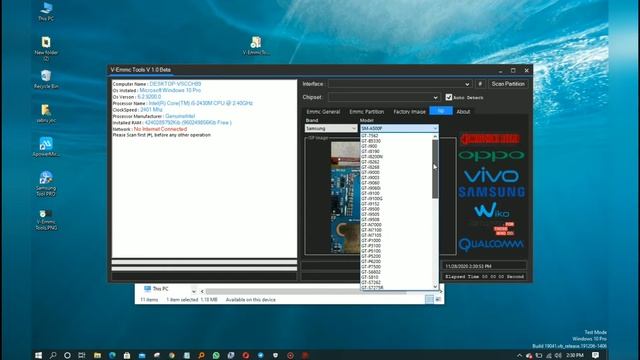 V-Emmc Tool New Update V1.0.1 Free Tools OPPO/VIVO/XIAOMI/SAMSUNG