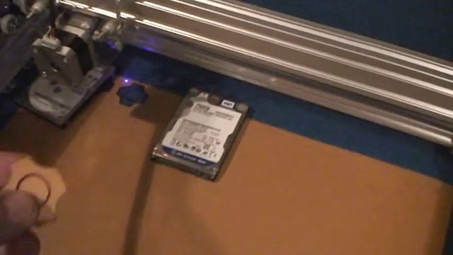DIY Violet Laser Engraver 2.5 W смотреть онлайн