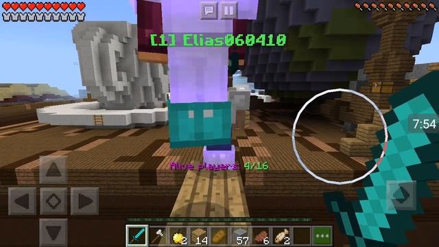 Игра в SkyWars в Minecraft PE 1.9.0. 15 смотреть онлайн