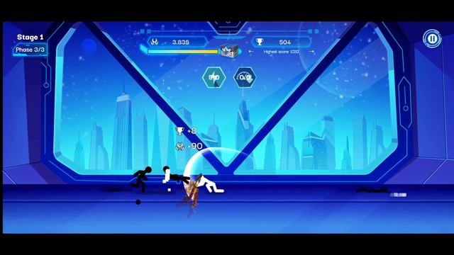 Stickman Fight Infinity Shadow - Gameplay Walkthrough Part 1 - Stage 1 (IOS, Android) смотреть онлайн