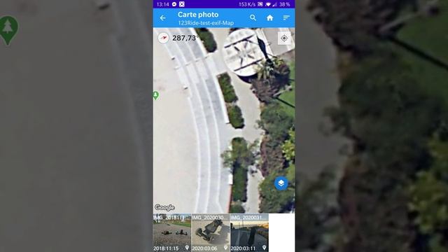 EXIF Editor ajouter un point clé ou une photo sur une map смотреть онлайн