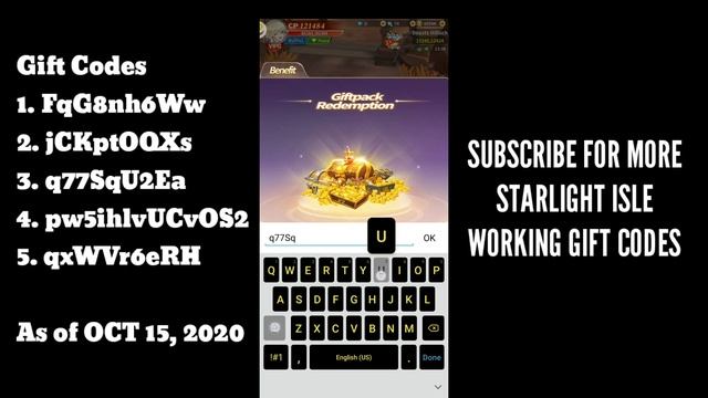 Starlight Isle: 5 Redeem Codes for Android, iOS Mobile Game смотреть онлайн