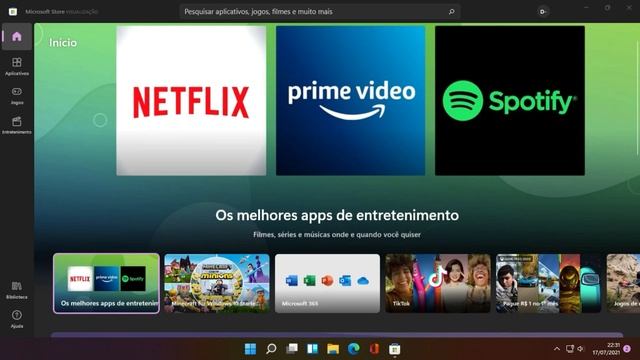 Como INSTALAR a NOVA LOJA do WINDOWS 11 (Muito mais bonita) смотреть онлайн
