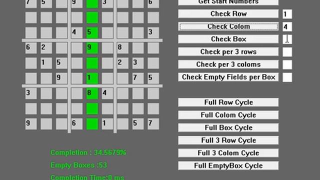 Sudoku Solver смотреть онлайн
