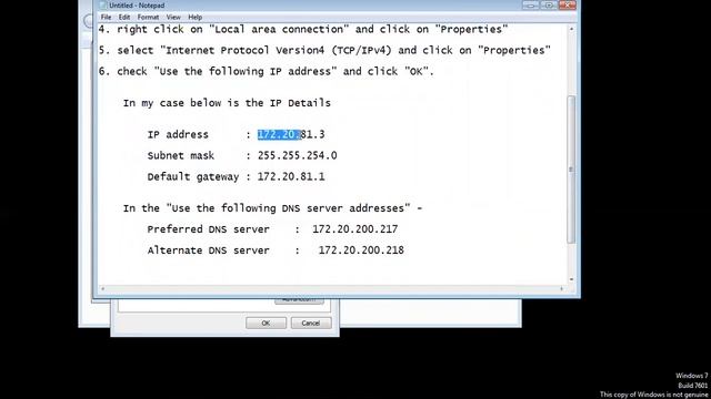 How to assign IP address in Windows system смотреть онлайн