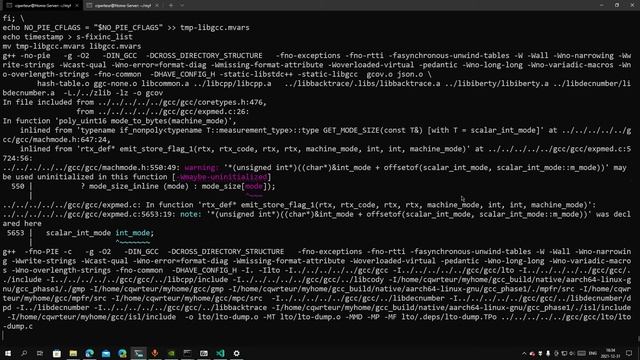 Canadian Compilation 03: build an aarch64 (arm64) linux GCC 12 cross compiler. смотреть онлайн