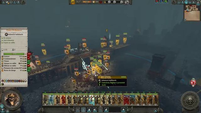 Total War WARHAMMER II | Campagne coop Roi des Tombes VS Nains bataille de siège смотреть онлайн