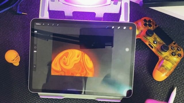 How to use Procreate to Draw A Wallpaper PC | Short Video смотреть онлайн
