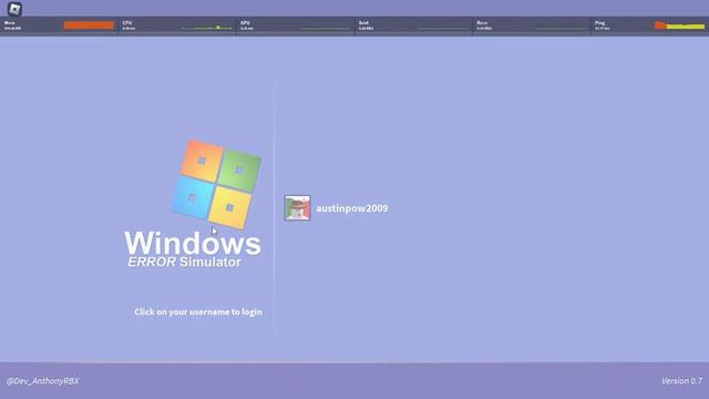 Windows Error Simulator Roblox part 41 смотреть онлайн