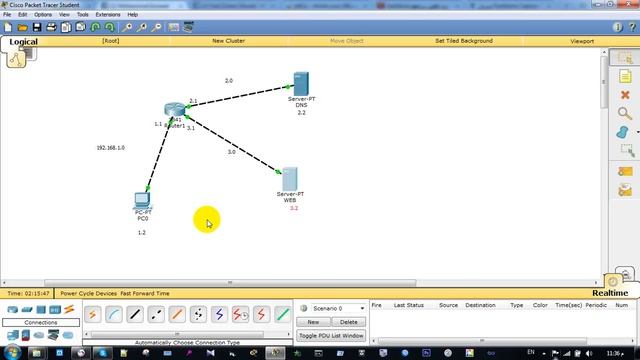DNS + WEB Server Using Cisco Packet Tracer ..# 3 смотреть онлайн