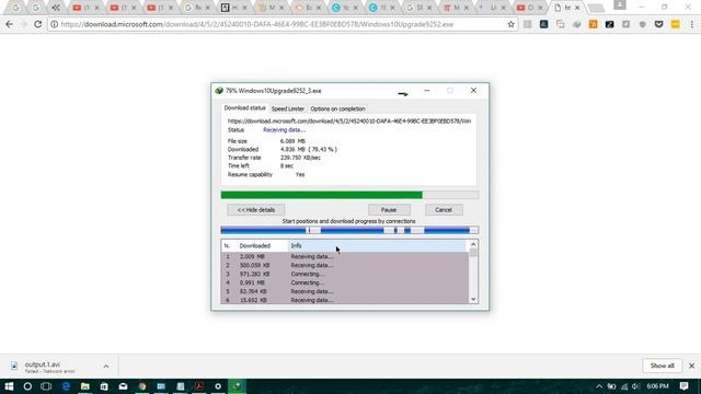 Windows 10 Creators Update (update process) смотреть онлайн