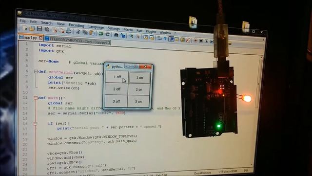 Control arduino with windows 7 app смотреть онлайн