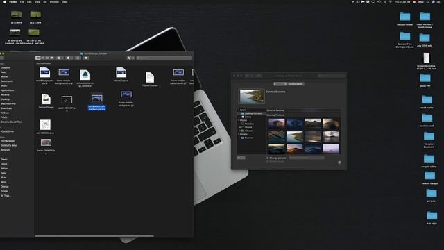 Change the desktop picture (background) on macOS Catalina смотреть онлайн