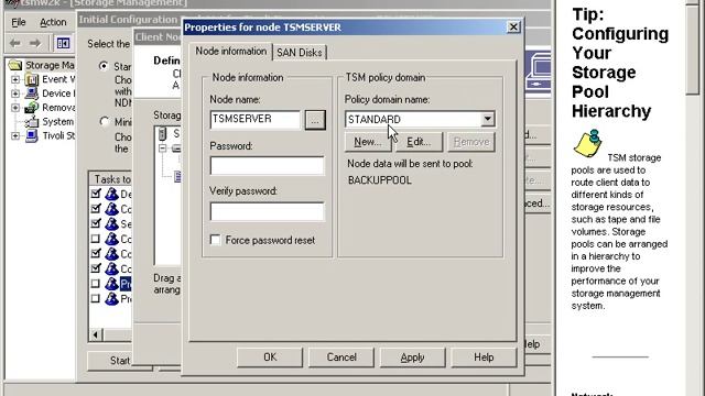 Initialize IBM Tivoli Storage Manager Server on Windows смотреть онлайн