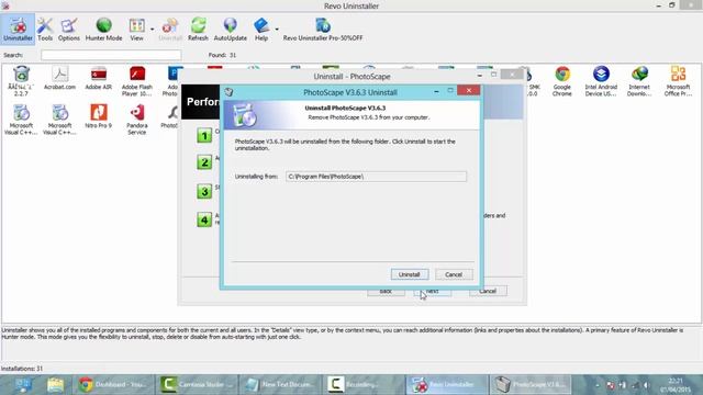 How To Uninstall The Application By Using Revo Uninstaller смотреть онлайн