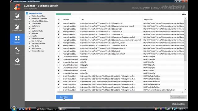 CCleaner 5.70 on Windows Vista with extended kernel смотреть онлайн