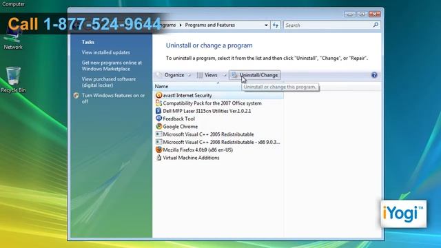 Uninstall avast!™ Internet Security 5.0 from Windows® Vista смотреть онлайн