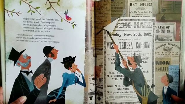 Dancing Hands: How Teresa Carreño played the Piano for President Lincoln | #ReadAloud смотреть онлайн