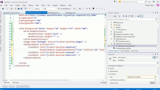 UWP-047 - Adeptly Adaptive Challenge Solution - Part 3: Creating a User Control as the Data Templat смотреть онлайн