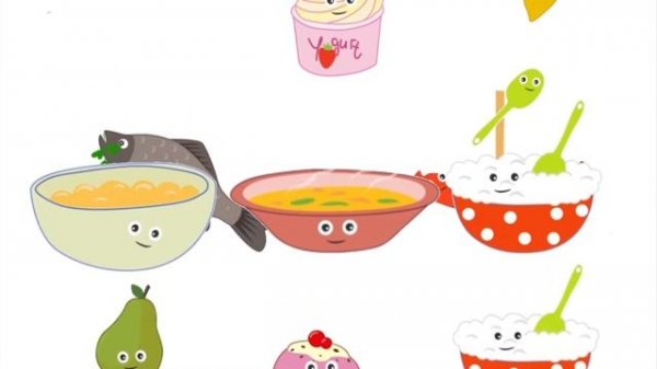 Песня каша вкусняша продукты про еду бяка мультфильм