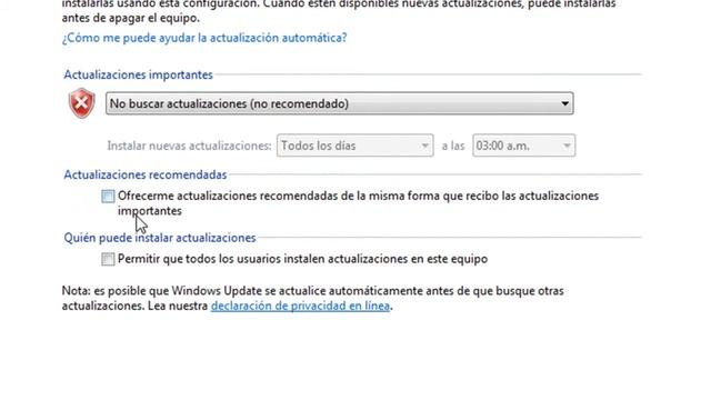 Desactivar actualizaciones automáticas en Windows 7 смотреть онлайн