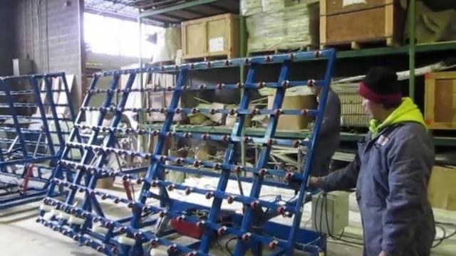 How to Use - K-20AH Hydraulic Tilt Caster Table CUDA Glass смотреть онлайн