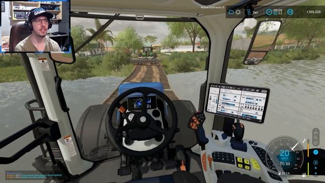 O TRATOR MAIS POTENTE DA FAZENDA (FAZENDA DO OCO) | Farming Simulator 22 смотреть онлайн