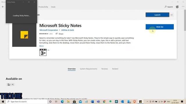 How To Add Sticky Notes In Windows Easily | TECHIE смотреть онлайн