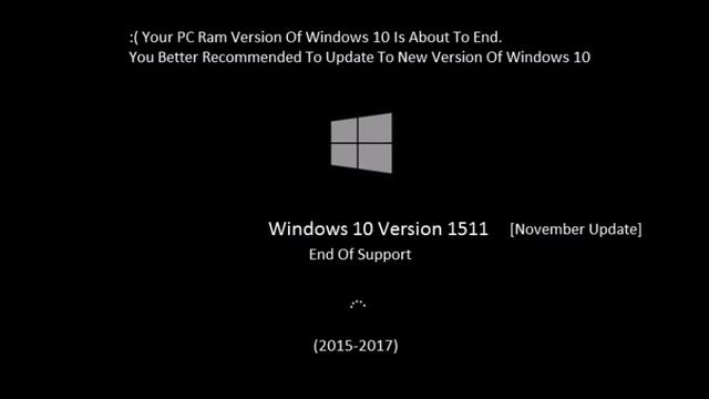 Windows 10 Version 1511 End Of Support Dead Edition [Read The Description] смотреть онлайн