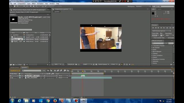 how to make a realistic muzzle flash ADOBE AFTER EFFECTS!! смотреть онлайн
