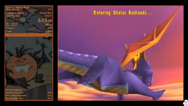 Spyro 2 Bone Dance Speedrun in 5:07 смотреть онлайн