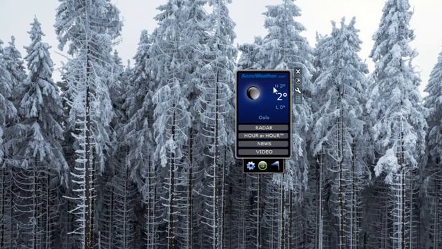 Accu Weather Radar Windows 7 Desktop Gadget смотреть онлайн