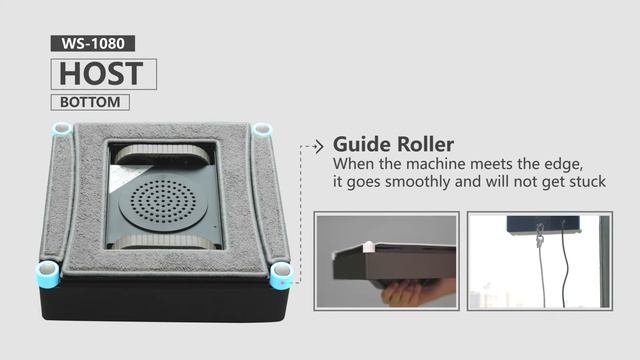 LIECTROUX Robot Window Cleaner WS-1080, Unique App смотреть онлайн