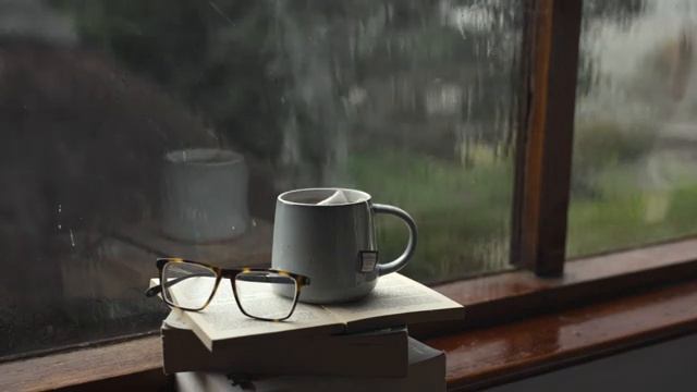 Cold Day by the Window of Cozy Tea (2 hours) | Instrumental Music for Study, Work and Relax смотреть онлайн