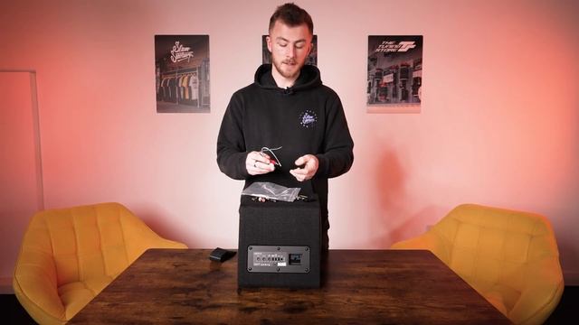 Hertz 8inch Compact Active Car Subwoofer - Dieci DBA 201 | Car Audio & Security смотреть онлайн