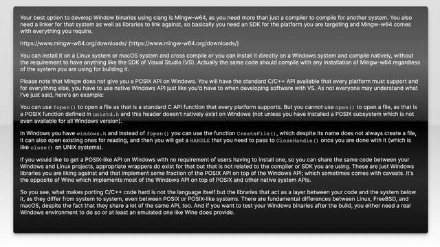 Cross-compiling From Linux To Windows With Clang